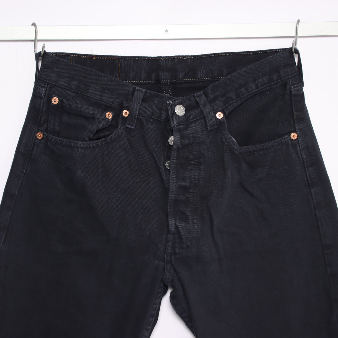 Levi's 501 regular fit W31 L30 jeans vintage in denim blu unisex