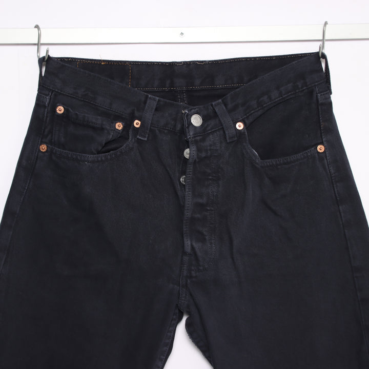 Levi's 501 regular fit W31 L30 jeans vintage in denim blu unisex