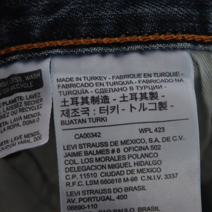 Levi's 501 regular fit W31 L32 jeans in denim unisex