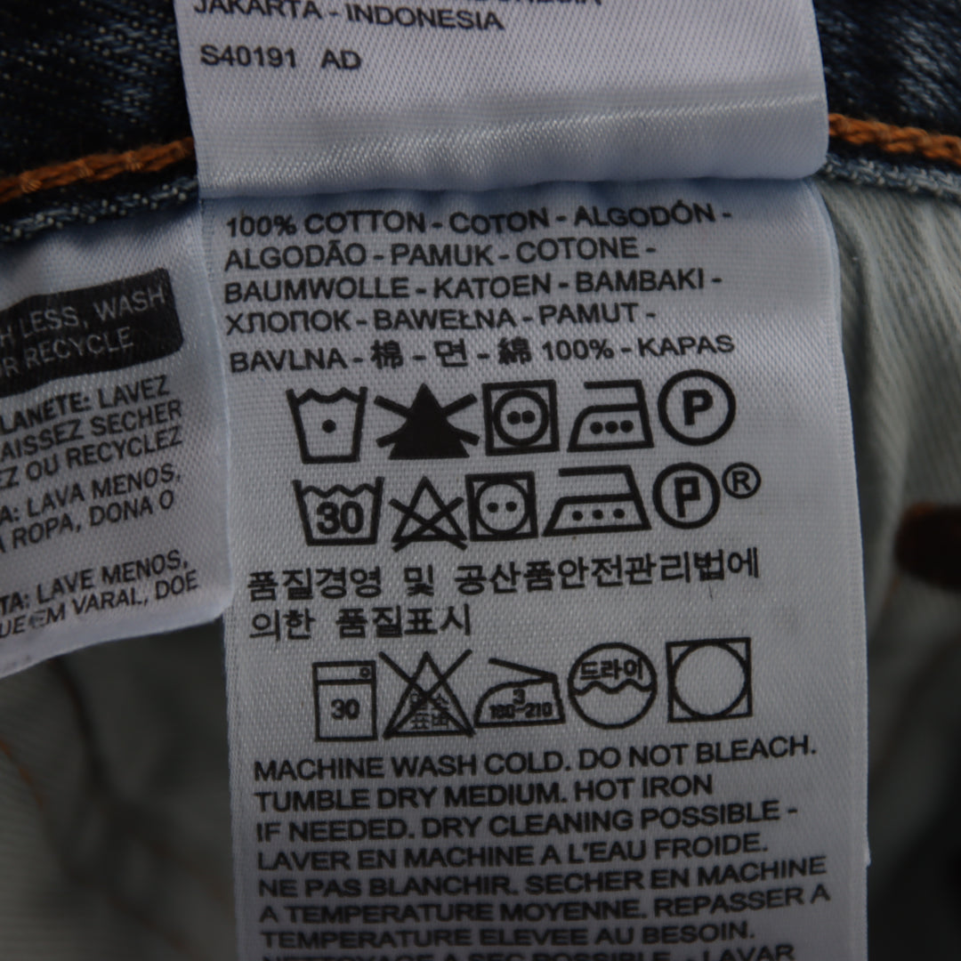 Levi's 501 regular fit W31 L32 jeans in denim unisex