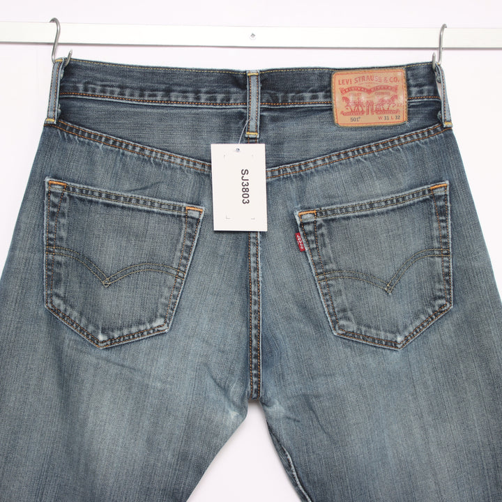 Levi's 501 regular fit W31 L32 jeans in denim unisex