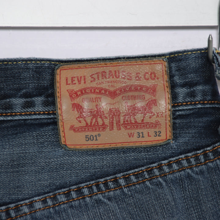 Levi's 501 regular fit W31 L32 jeans in denim unisex