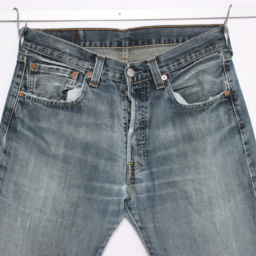 Levi's 501 regular fit W31 L32 jeans vintage in denim unisex