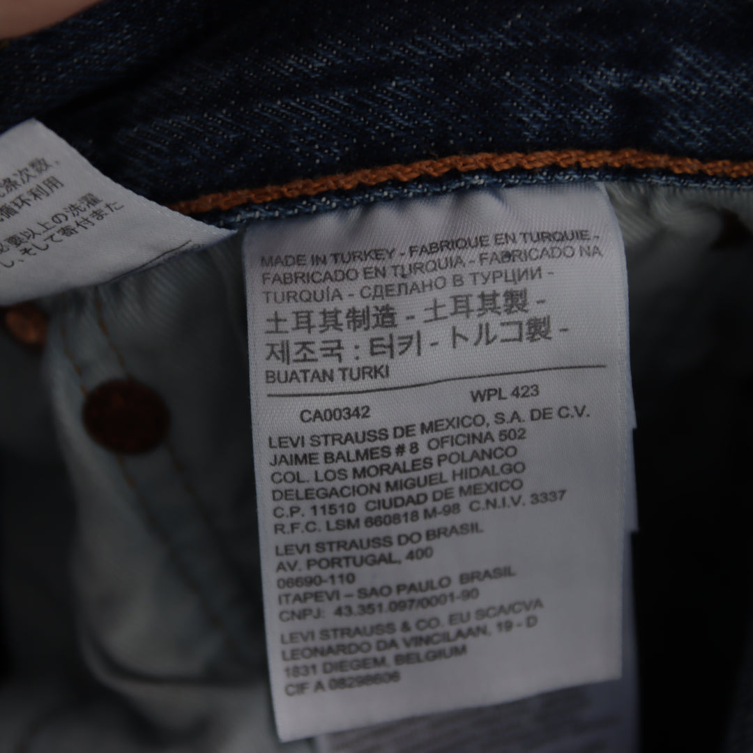 Levi's 501 regular fit W31 L32 jeans vintage in denim unisex