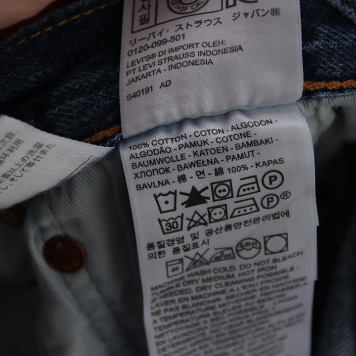 Levi's 501 regular fit W31 L32 jeans vintage in denim unisex