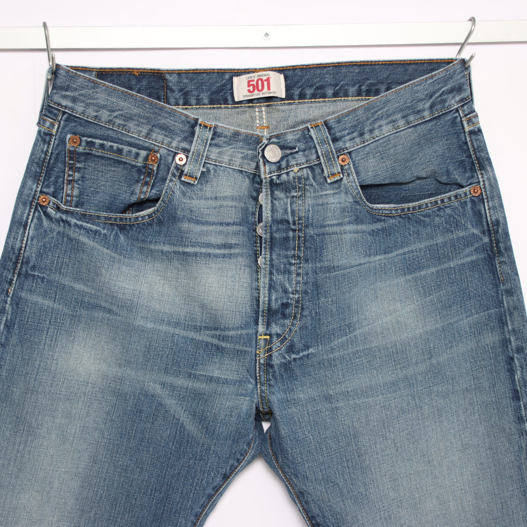 Levi's 501 regular fit W31 L32 jeans vintage in denim unisex