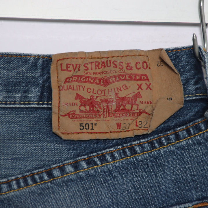 Levi's 501 regular fit W31 L32 jeans vintage in denim unisex