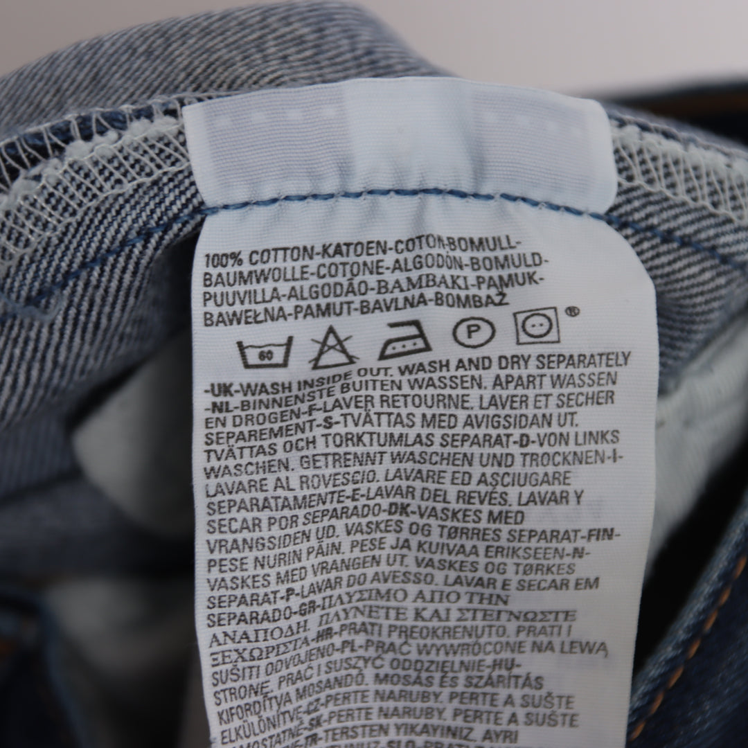 Levi's 501 regular fit W31 L34 jeans vintage in denim unisex