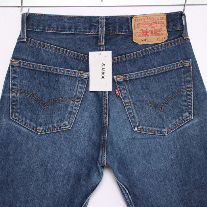 Levi's 501 regular fit W31 L34 jeans vintage in denim unisex