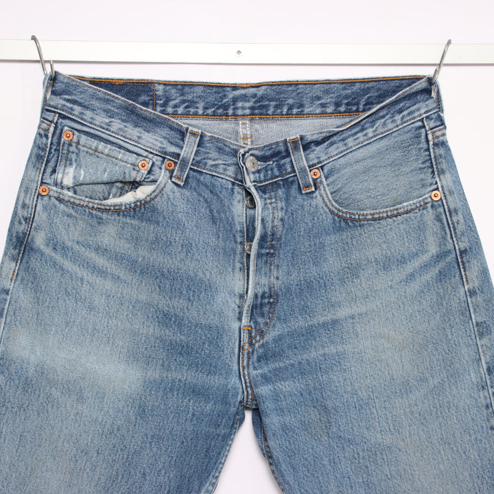 Levi's 501 regular fit W31 L34 jeans vintage in denim unisex