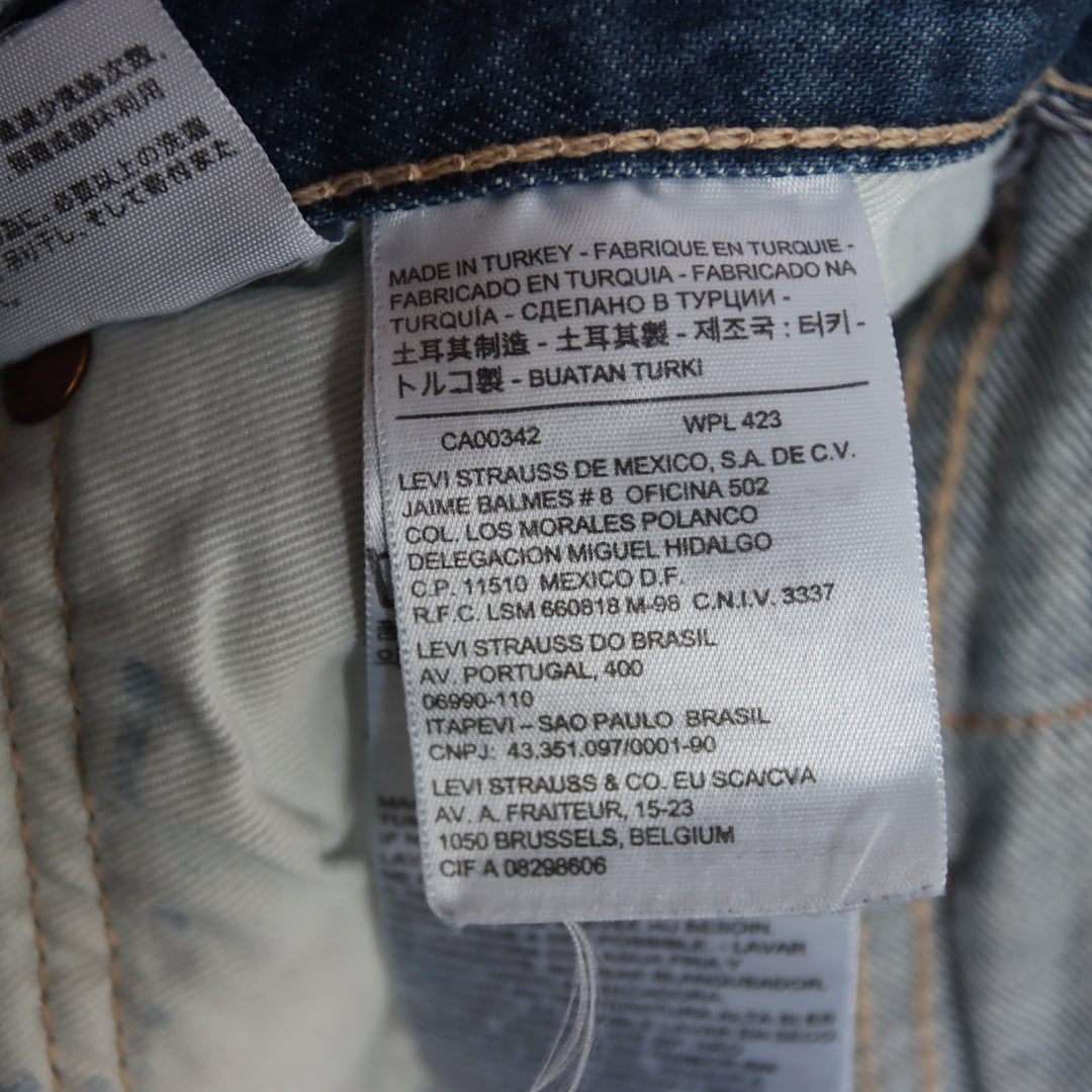 Levi's 501 regular fit W31 L34 jeans vintage in denim unisex