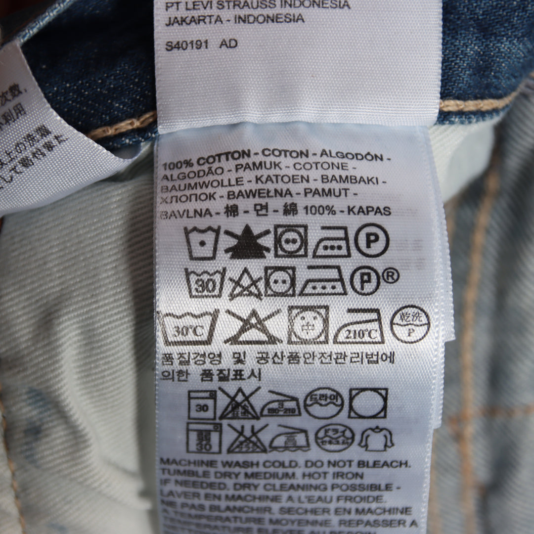 Levi's 501 regular fit W31 L34 jeans vintage in denim unisex