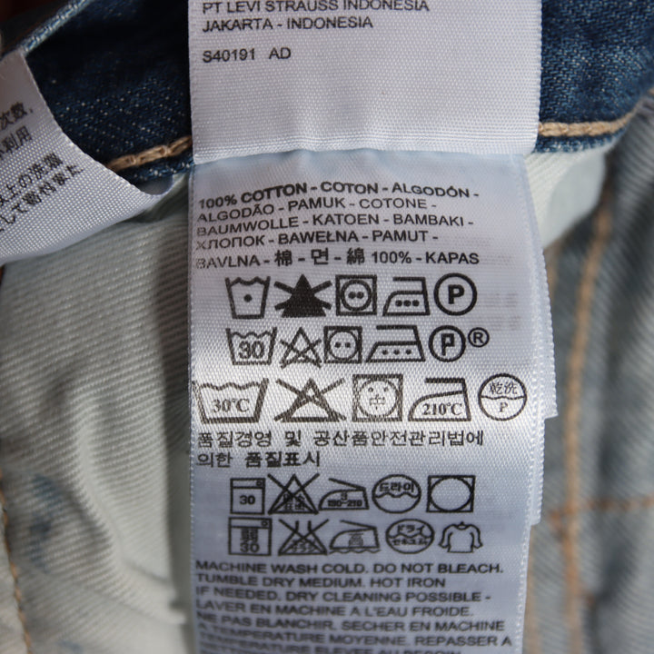Levi's 501 regular fit W31 L34 jeans vintage in denim unisex