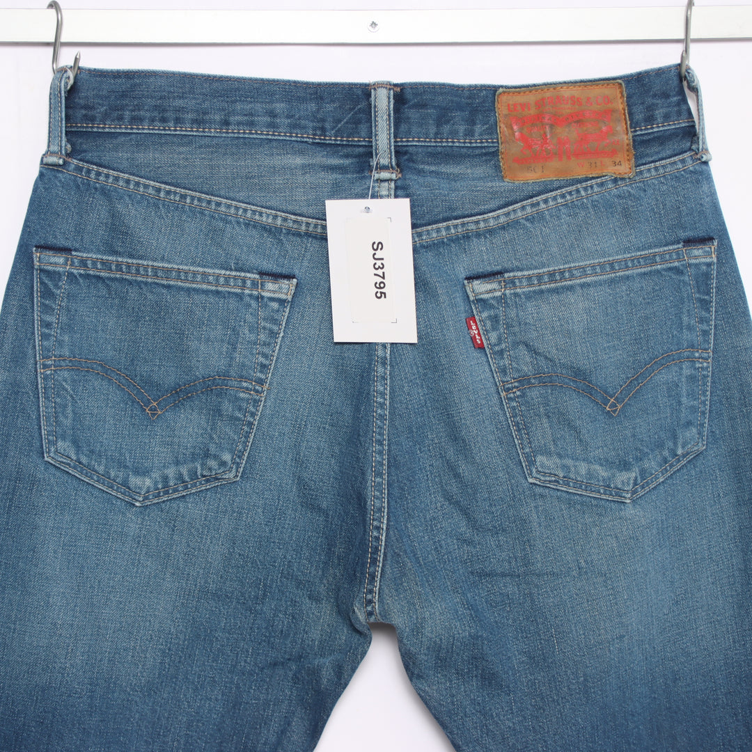 Levi's 501 regular fit W31 L34 jeans vintage in denim unisex