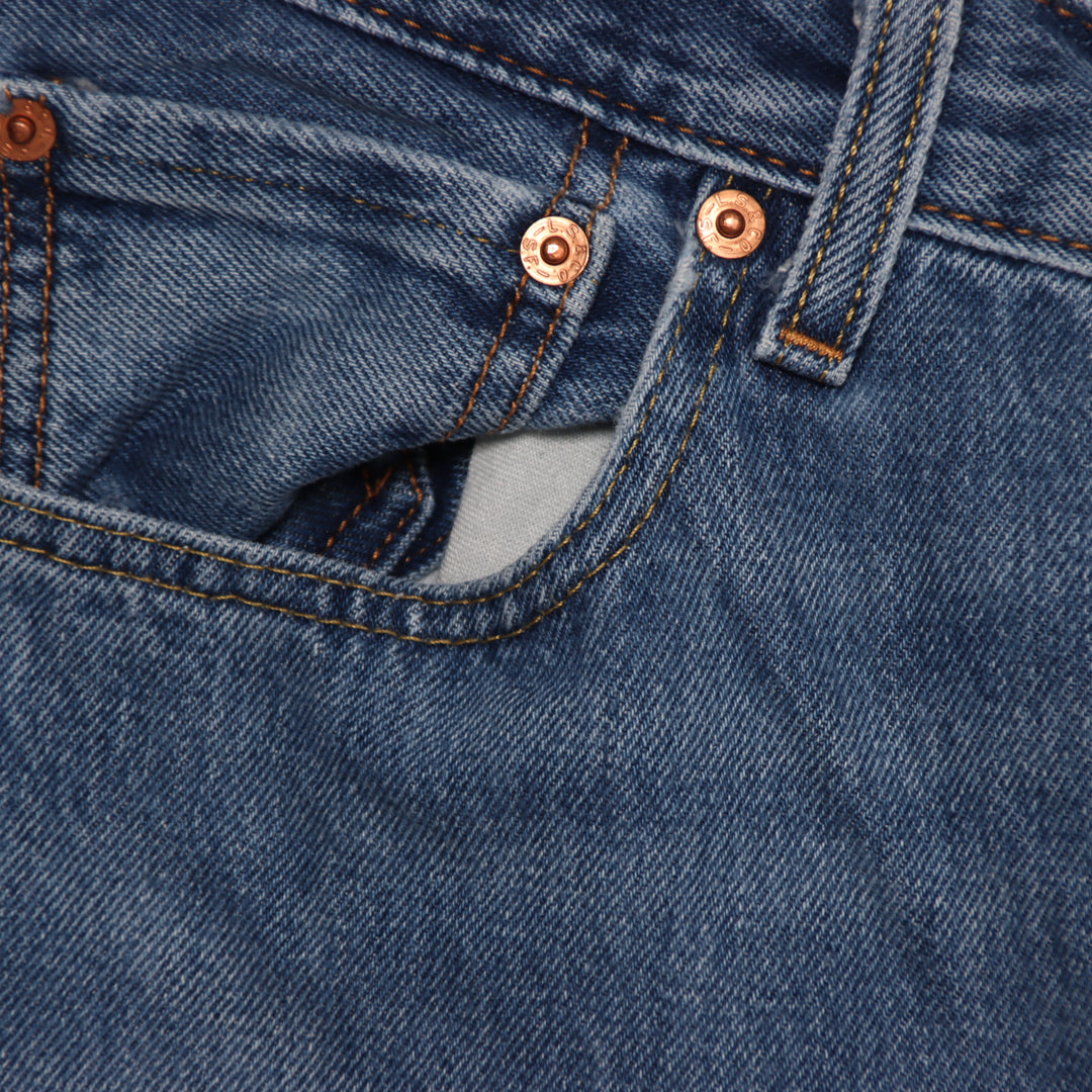 Levi's 501 regular fit W32 L30 jeans in denim unisex