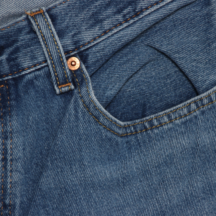 Levi's 501 regular fit W32 L30 jeans in denim unisex
