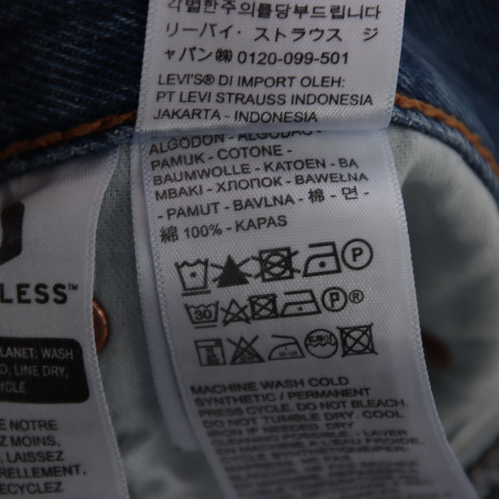 Levi's 501 regular fit W32 L30 jeans in denim unisex
