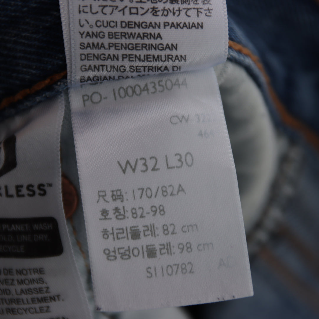 Levi's 501 regular fit W32 L30 jeans in denim unisex