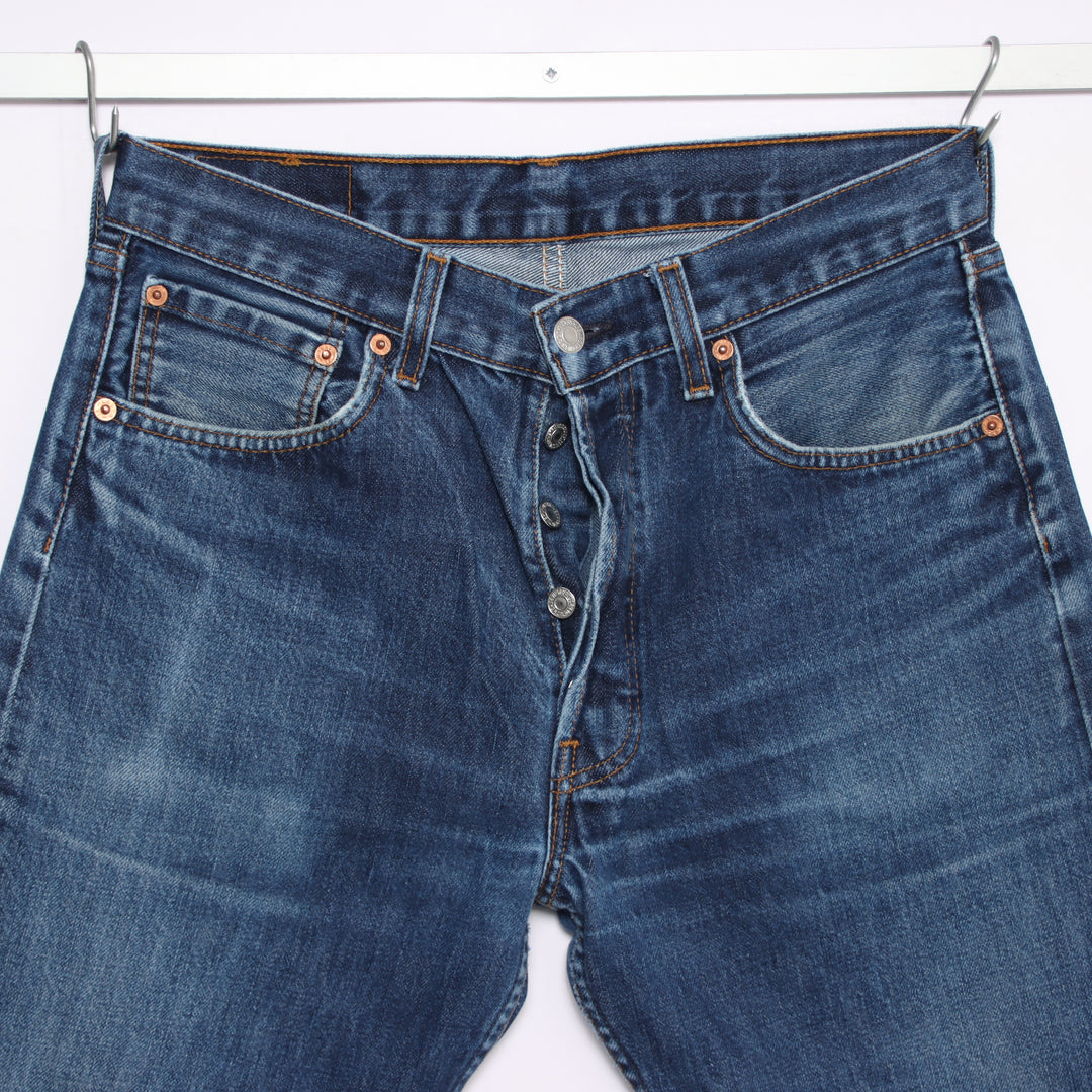 Levi's 501 regular fit W32 L30 jeans vintage in denim unisex