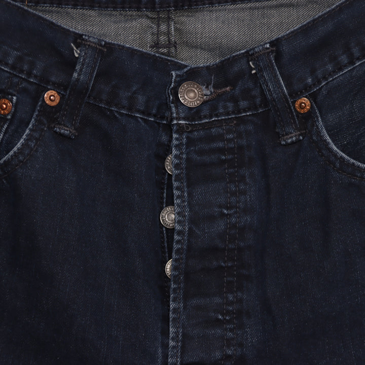 Levi's 501 regular fit W32 L32 jeans in denim blu unisex