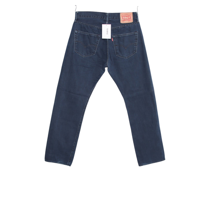 Levi's 501 regular fit W32 L32 jeans in denim blu unisex