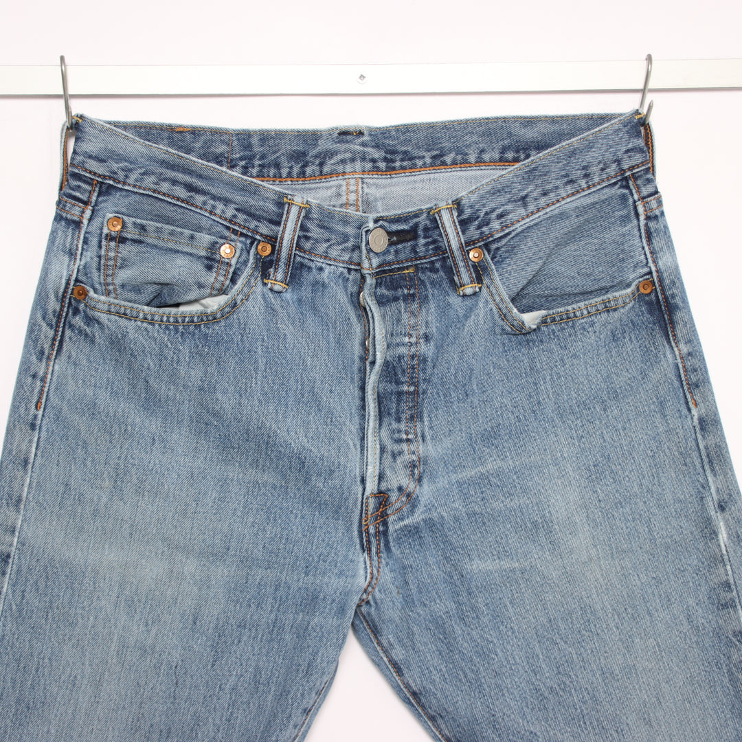 Levi's 501 regular fit W32 L32 jeans in denim unisex
