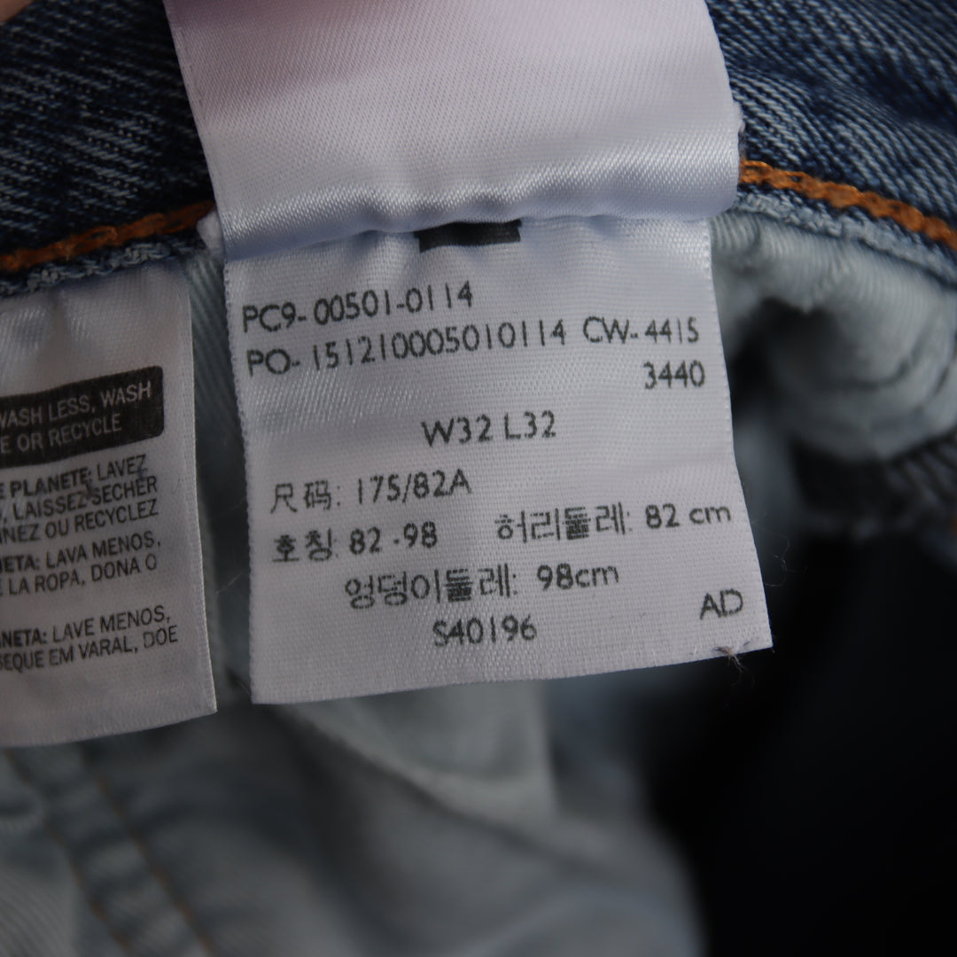 Levi's 501 regular fit W32 L32 jeans in denim unisex