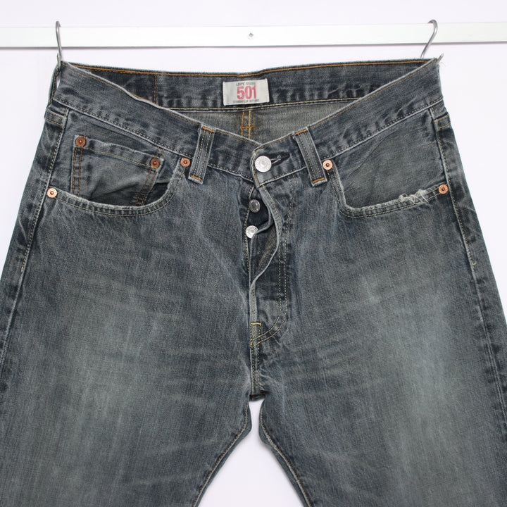 Levi's 501 regular fit W32 L32 jeans vintage in denim unisex