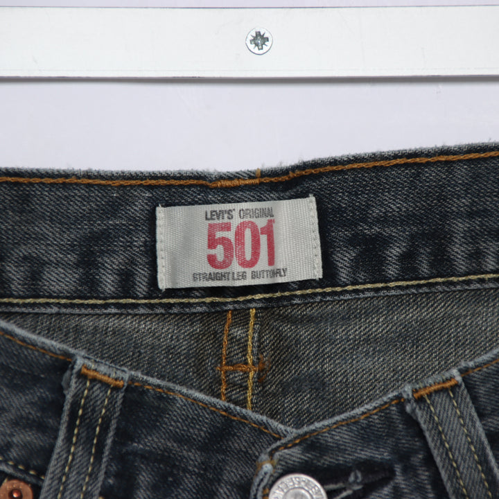 Levi's 501 regular fit W32 L32 jeans vintage in denim unisex