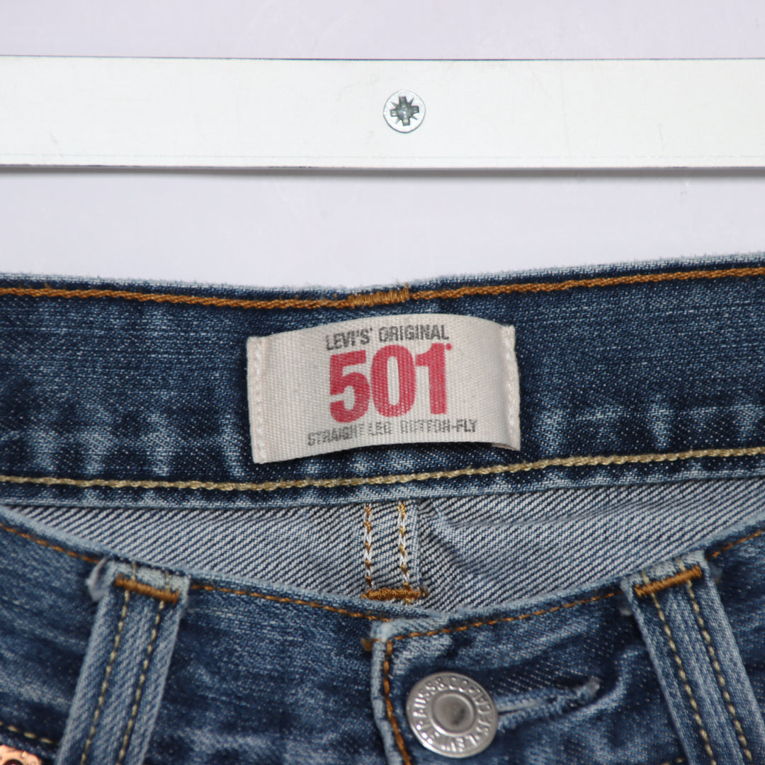 Levi's 501 regular fit W32 L32 jeans vintage in denim unisex