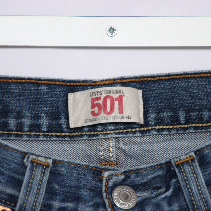 Levi's 501 regular fit W32 L32 jeans vintage in denim unisex