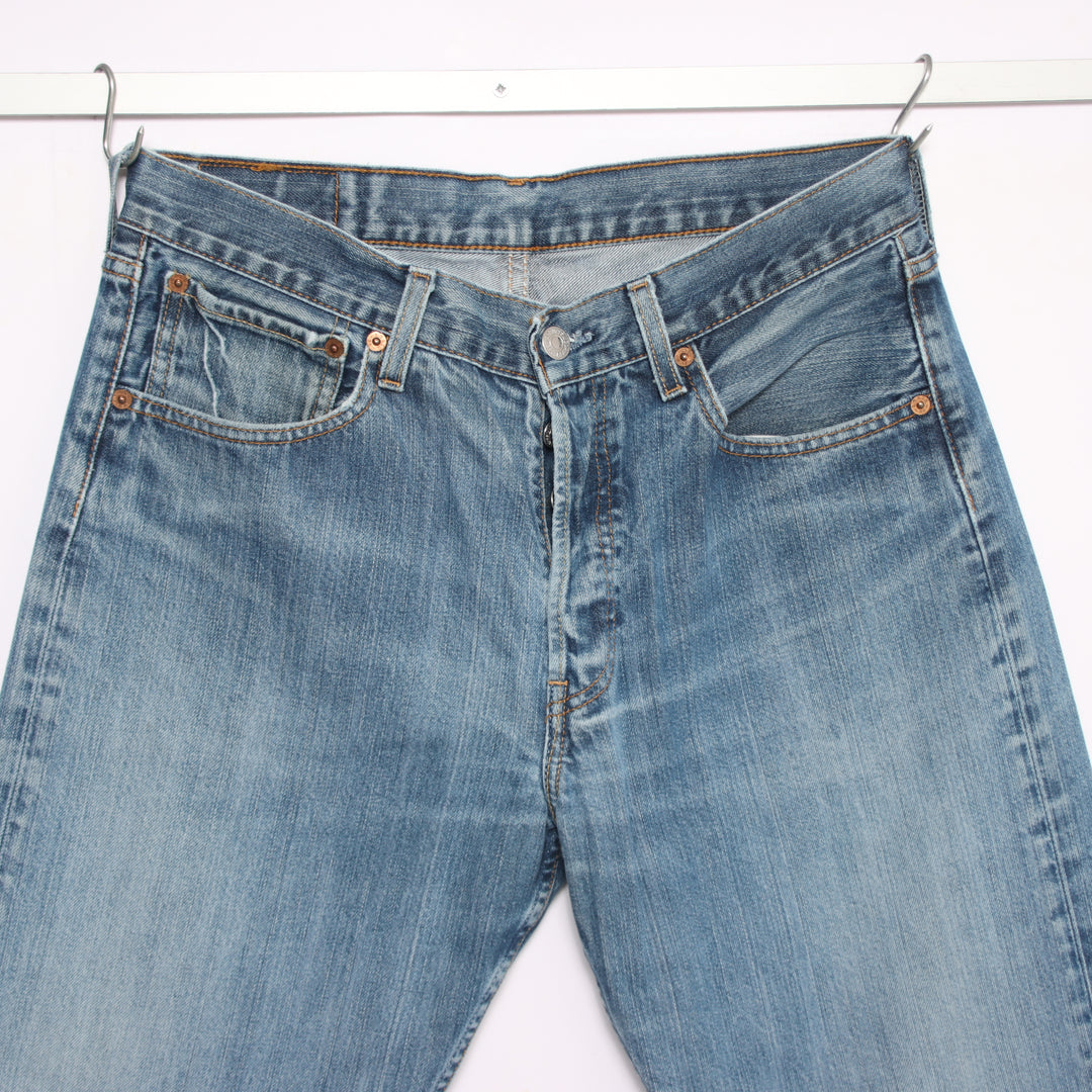 Levi's 501 regular fit W32 L32 jeans vintage in denim unisex