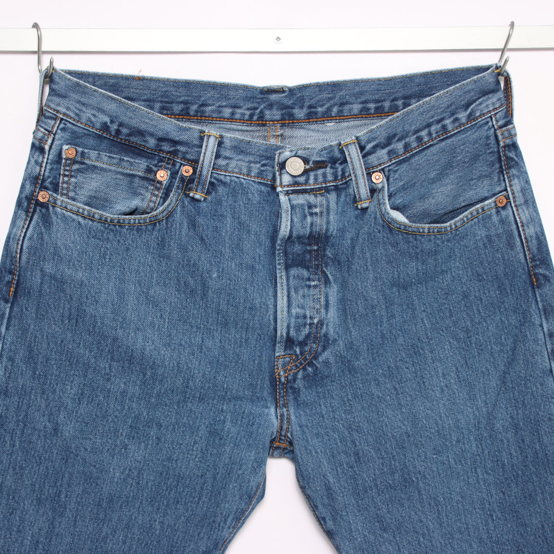 Levi's 501 regular fit W32 L32 jeans vintage in denim unisex