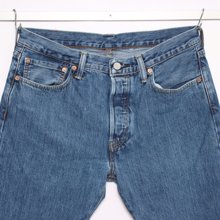 Levi's 501 regular fit W32 L32 jeans vintage in denim unisex