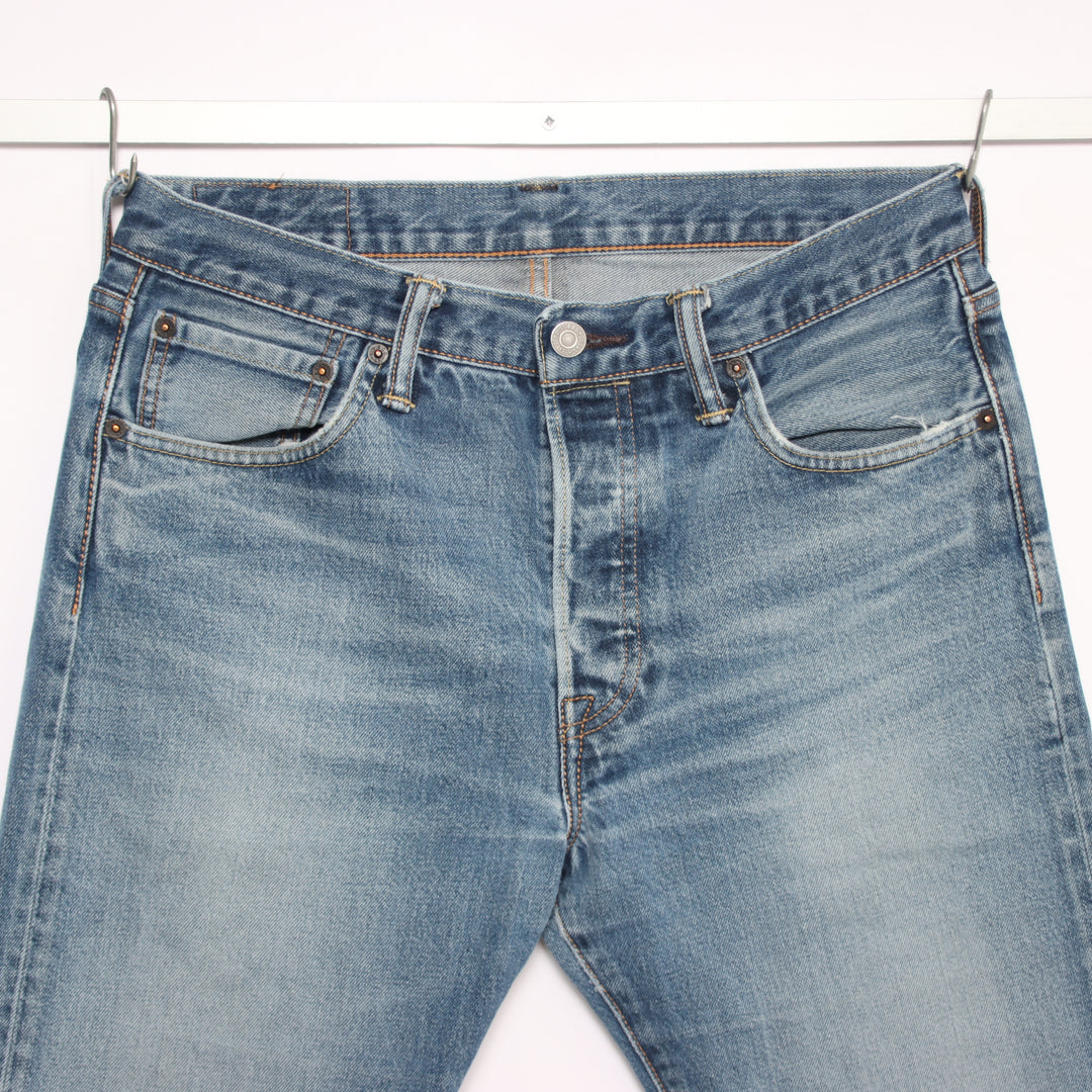 Levi's 501 regular fit W32 L34 jeans in denim unisex