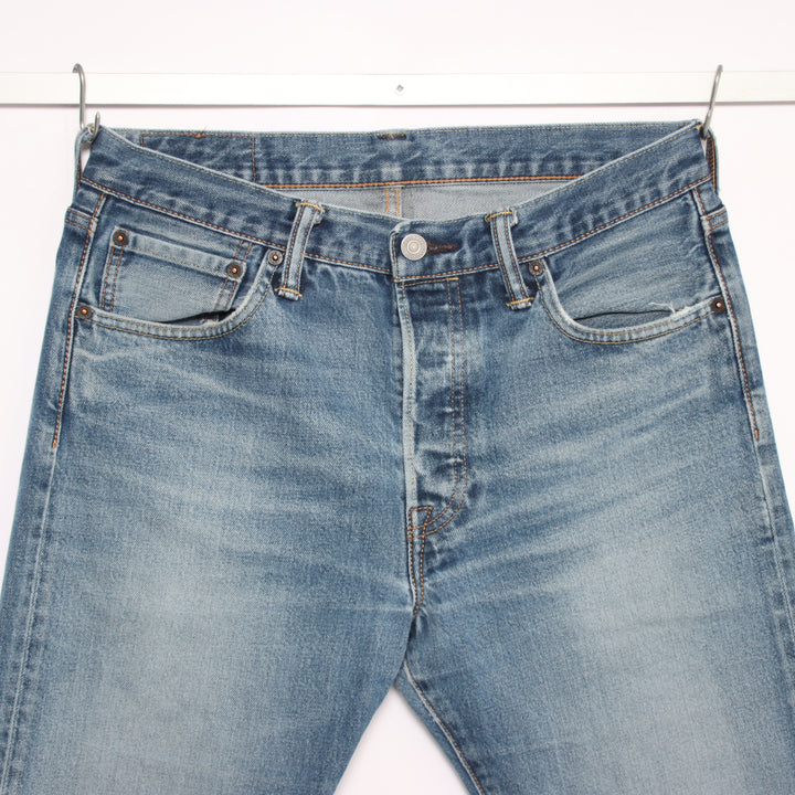 Levi's 501 regular fit W32 L34 jeans in denim unisex