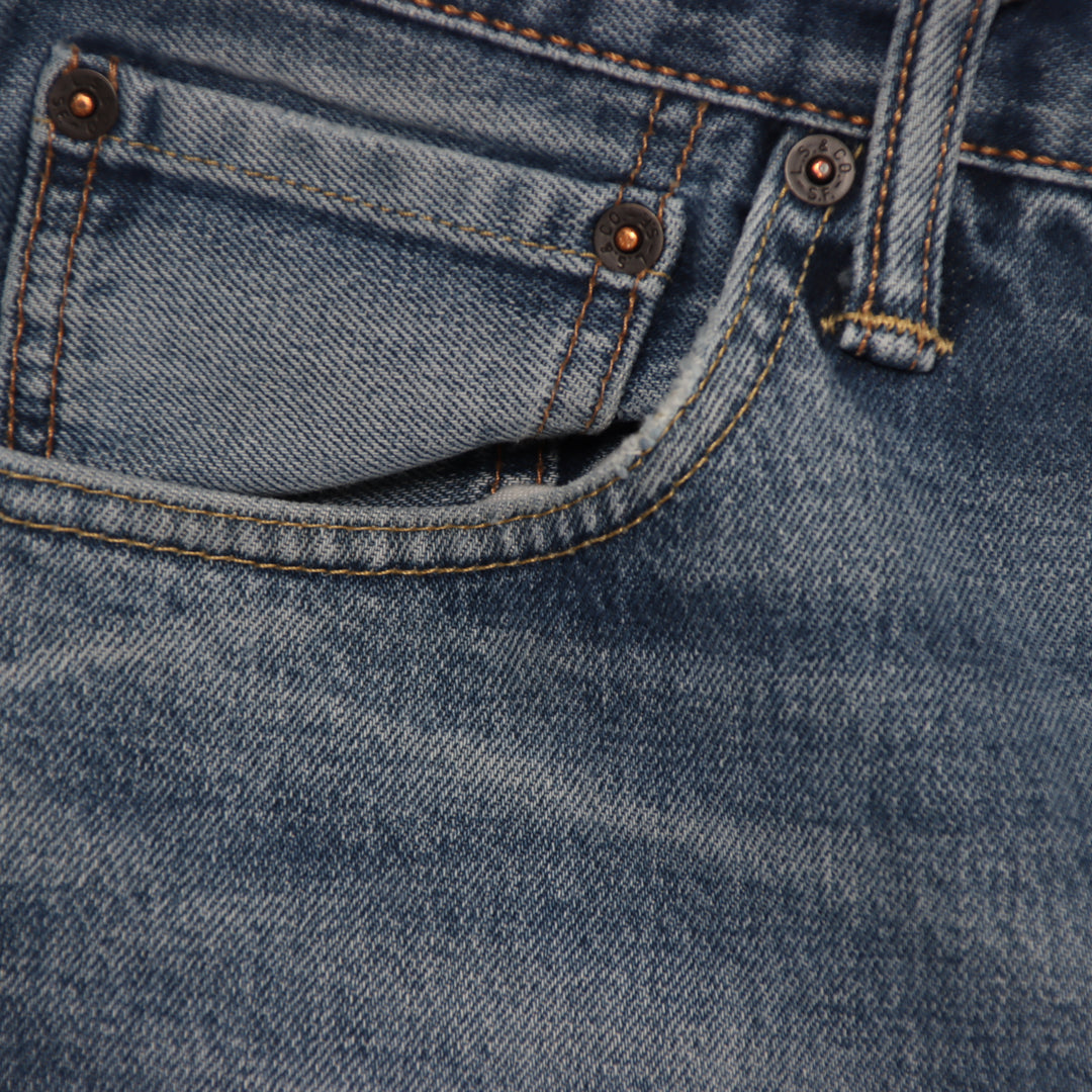 Levi's 501 regular fit W32 L34 jeans in denim unisex