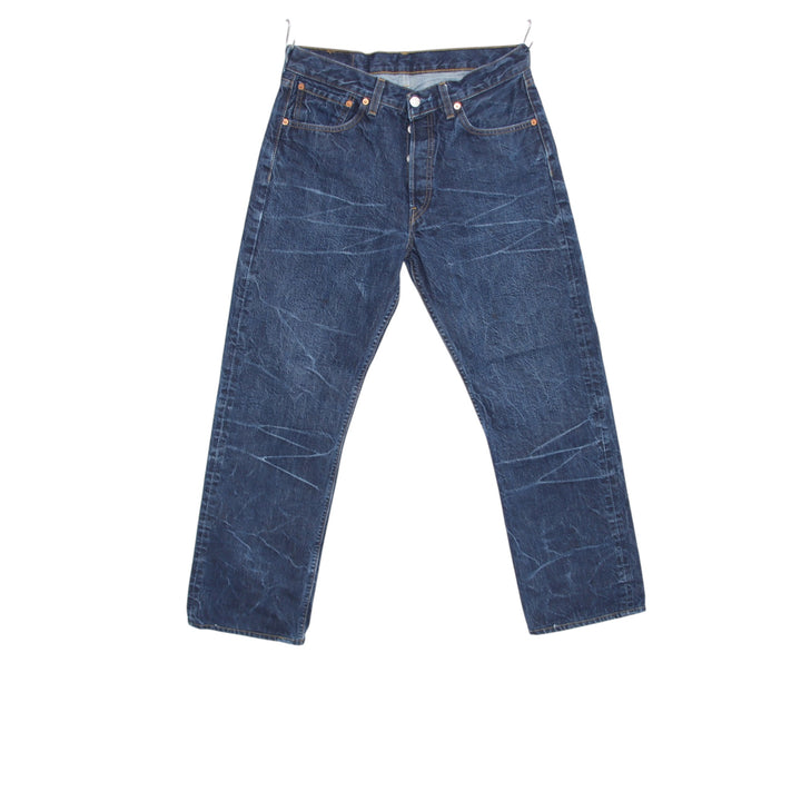 Levi's 501 regular fit W32 L34 jeans vintage in denim unisex