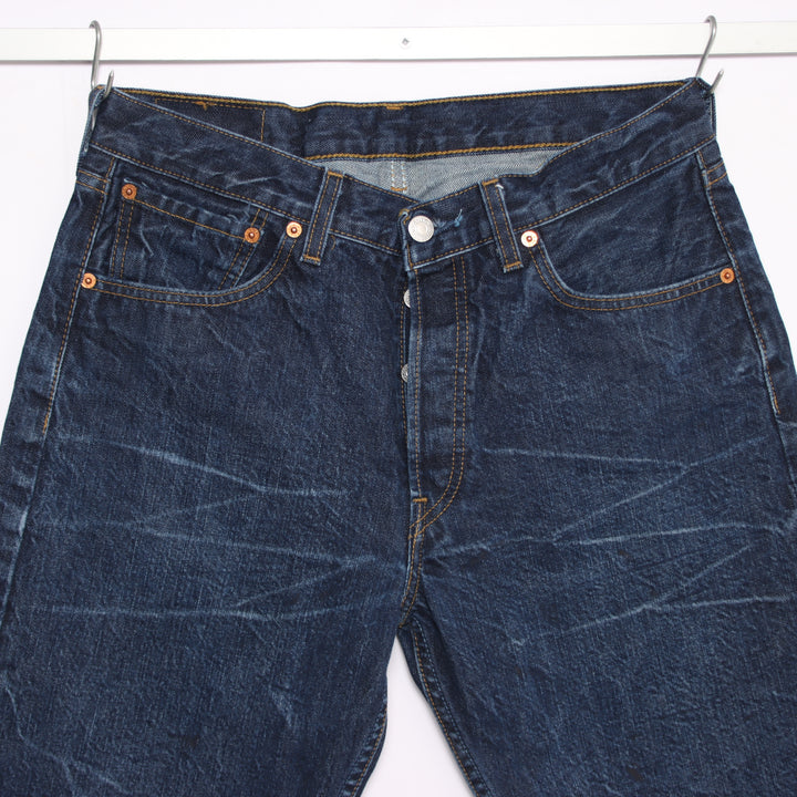 Levi's 501 regular fit W32 L34 jeans vintage in denim unisex