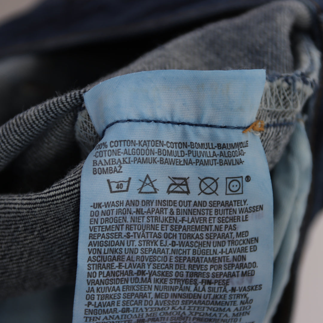 Levi's 501 regular fit W32 L34 jeans vintage in denim unisex