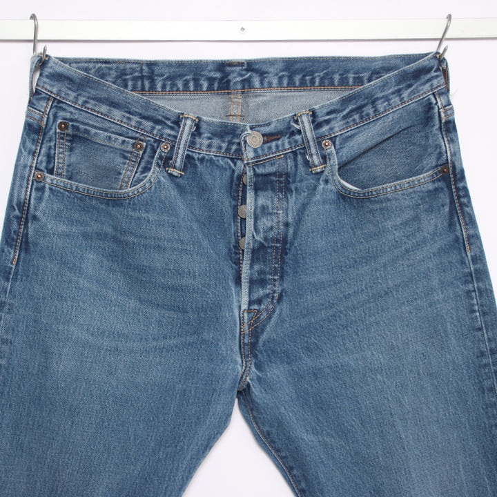 Levi's 501 regular fit W32 jeans in denim unisex