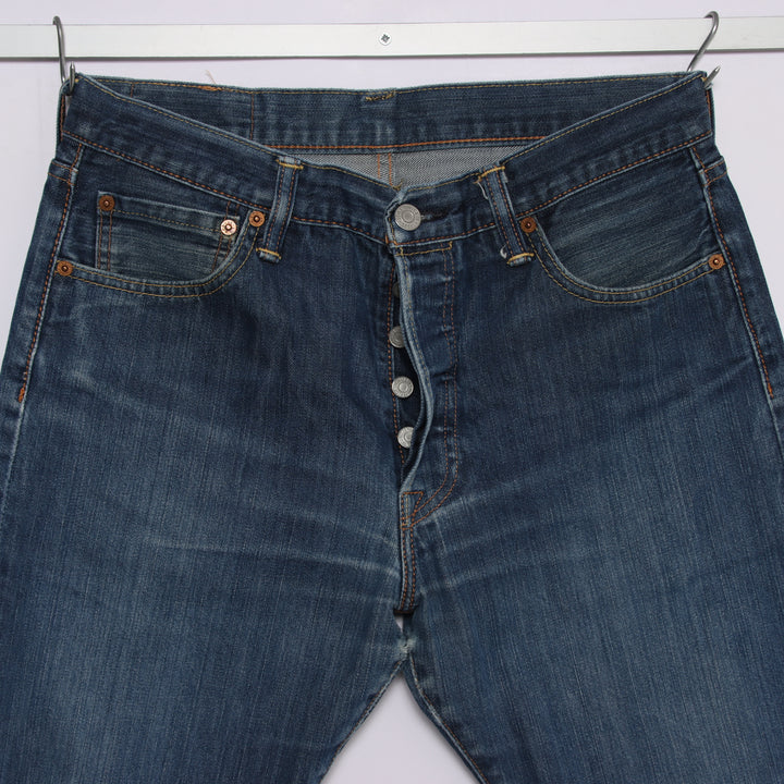 Levi's 501 regular fit W33 L32 jeans in denim unisex