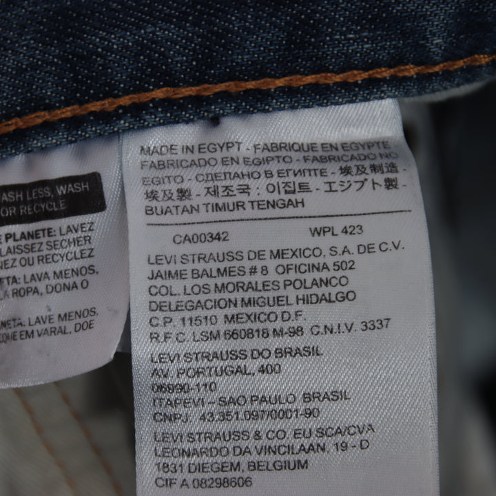 Levi's 501 regular fit W33 L32 jeans in denim unisex