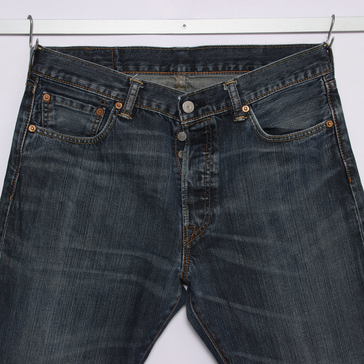 Levi's 501 regular fit W33 L32 jeans in denim unisex