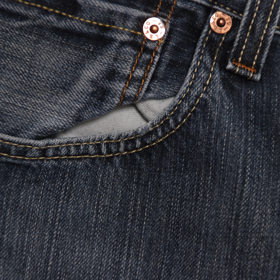 Levi's 501 regular fit W33 L34 jeans vintage in denim unisex