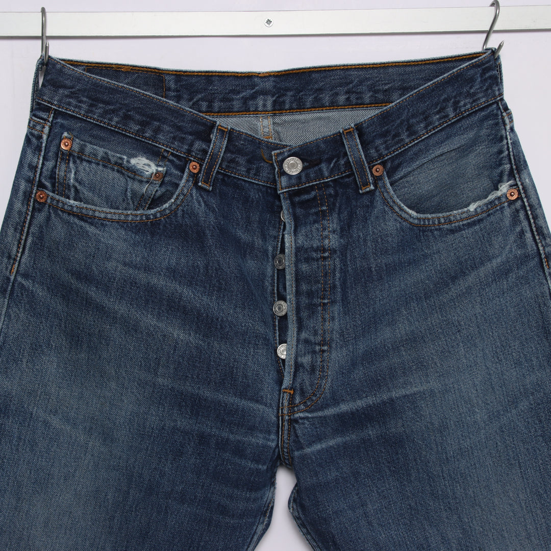 Levi's 501 regular fit W33 L34 jeans vintage in denim unisex