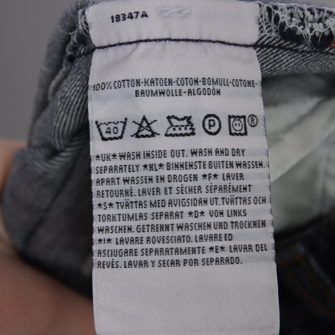 Levi's 501 regular fit W33 L34 jeans vintage in denim unisex