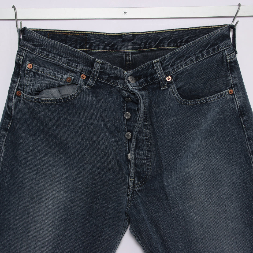 Levi's 501 regular fit W33 L34 jeans vintage in denim unisex