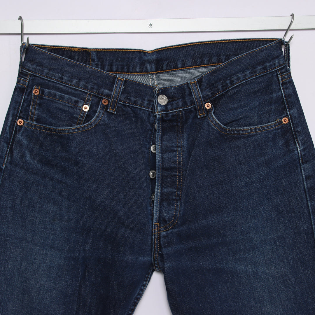 Levi's 501 regular fit W33 L34 jeans vintage in denim unisex