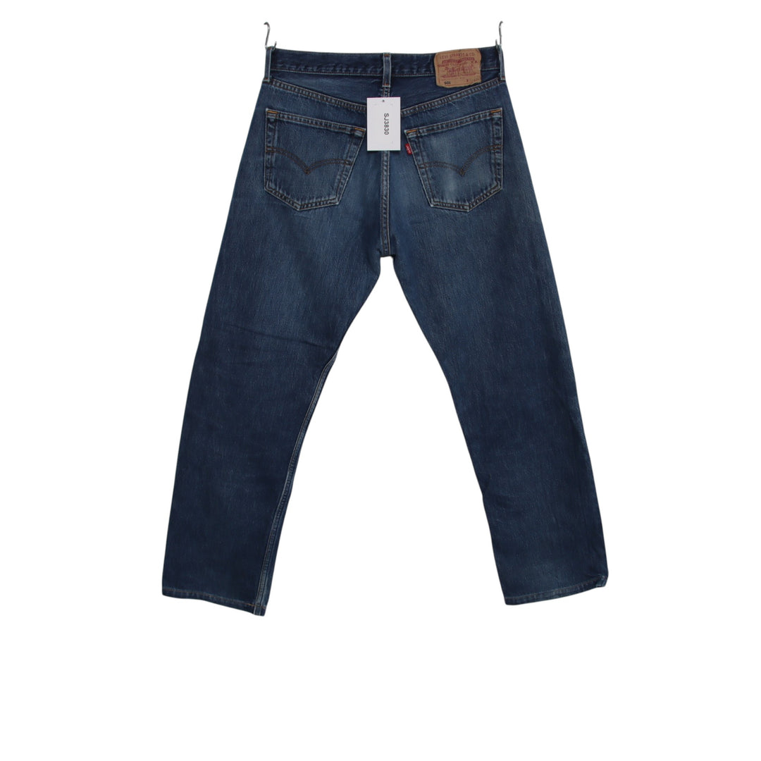Levi's 501 regular fit W33 L34 jeans vintage in denim unisex